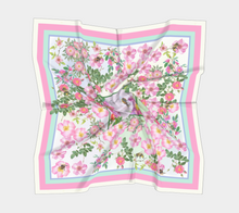 Load image into Gallery viewer, Wild Roses Silk Scarf