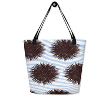 Load image into Gallery viewer, Sea Urchins Large Tote Bag