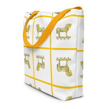Load image into Gallery viewer, Trojan Horse Large Tote Bag