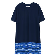 Load image into Gallery viewer, Origami boat T-shirt dress