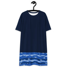 Load image into Gallery viewer, Origami boat T-shirt dress