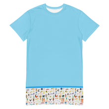 Load image into Gallery viewer, Minoan T-shirt dress