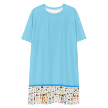 Load image into Gallery viewer, Minoan T-shirt dress