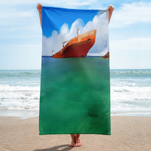Load image into Gallery viewer, Kythira Shipwreck Beach Towel