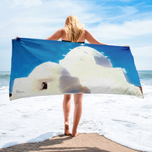 Load image into Gallery viewer, Church of Panagia Paraportiani Beach Towel