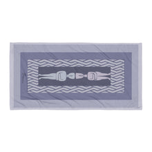 Load image into Gallery viewer, Cycladic Idols Beach Towel