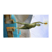 Load image into Gallery viewer, Colossus of Rhodes Beach Towel