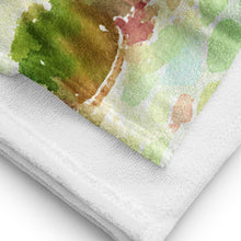 Load image into Gallery viewer, Bougainvillea door Beach Towel
