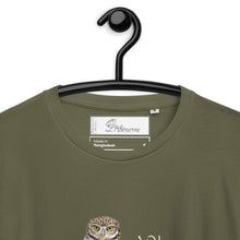 Load image into Gallery viewer, Athenian Owl Unisex organic cotton t-shirt