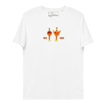 Load image into Gallery viewer, Phi and Psi figurines Unisex organic cotton t-shirt