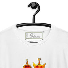 Load image into Gallery viewer, Phi and Psi figurines Unisex organic cotton t-shirt