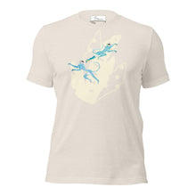 Load image into Gallery viewer, Minoan Blue Monkeys Unisex Cotton t-shirt
