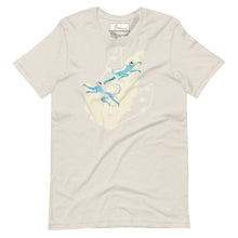 Load image into Gallery viewer, Minoan Blue Monkeys Unisex Cotton t-shirt