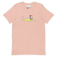 Load image into Gallery viewer, Minoan Griffin Peach Unisex cotton t-shirt