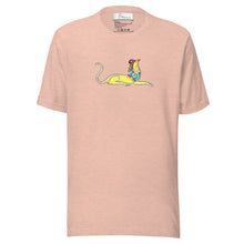 Load image into Gallery viewer, Minoan Griffin Peach Unisex cotton t-shirt