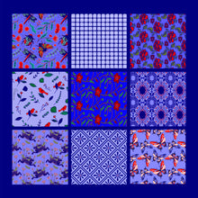 Load image into Gallery viewer, Spring Mosaic Silk Square