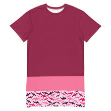 Load image into Gallery viewer, SeagullsT-shirt dress