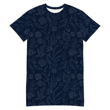Load image into Gallery viewer, Seashells T-shirt dress