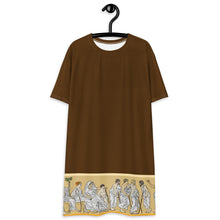 Load image into Gallery viewer, Acropolis frieze T-shirt dress