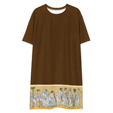 Load image into Gallery viewer, Acropolis frieze T-shirt dress