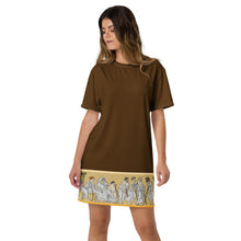 Load image into Gallery viewer, Acropolis frieze T-shirt dress