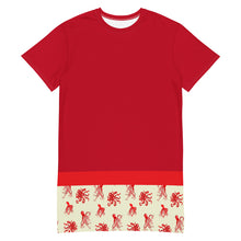 Load image into Gallery viewer, Octopus T-shirt dress