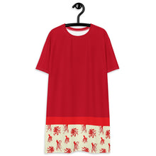 Load image into Gallery viewer, Octopus T-shirt dress