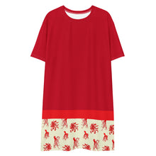 Load image into Gallery viewer, Octopus T-shirt dress