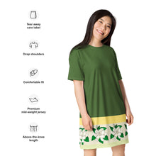 Load image into Gallery viewer, Gardenia T-shirt dress