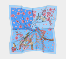 Load image into Gallery viewer, Almond blossom Silk Square