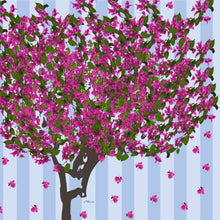 Load image into Gallery viewer, Bougainvillea Silk Square