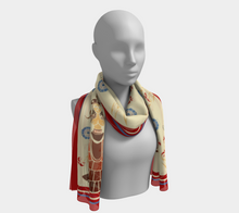 Load image into Gallery viewer, Minoan Silk Scarf