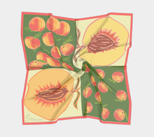 Load image into Gallery viewer, Peaches Silk Square