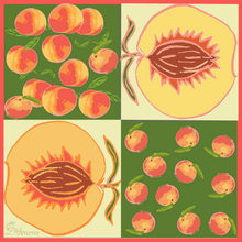 Load image into Gallery viewer, Peaches Silk Square