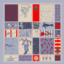 Load image into Gallery viewer, Rebetiko Silk Square