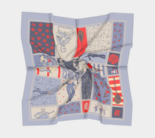 Load image into Gallery viewer, Rebetiko Silk Square