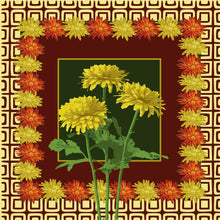 Load image into Gallery viewer, Chrysanthemum Silk Square