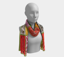 Load image into Gallery viewer, Fruit Salad Silk Scarf