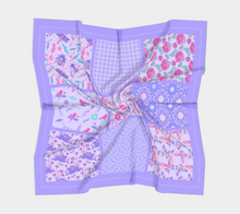 Load image into Gallery viewer, Spring Mosaic Silk Square