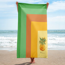Load image into Gallery viewer, Pineapple Beach Towel