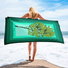 Load image into Gallery viewer, Pine tree Beach Towel