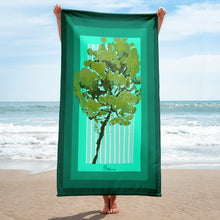 Load image into Gallery viewer, Pine tree Beach Towel