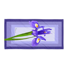 Load image into Gallery viewer, Iris hellenica Beach Towel