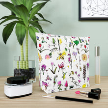 Load image into Gallery viewer, Wild Flowers of Greece Cotton Pouch Bag
