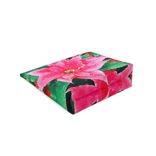 Load image into Gallery viewer, Poinsettias Cotton Pouch Bag
