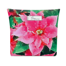 Load image into Gallery viewer, Poinsettias Cotton Pouch Bag
