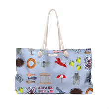 Load image into Gallery viewer, Greek Weekender Bag
