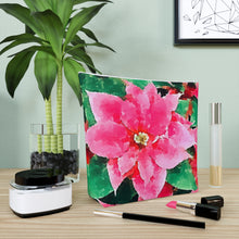 Load image into Gallery viewer, Poinsettias Cotton Pouch Bag
