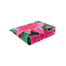 Load image into Gallery viewer, Poinsettias Cotton Pouch Bag
