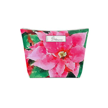 Load image into Gallery viewer, Poinsettias Cotton Pouch Bag
